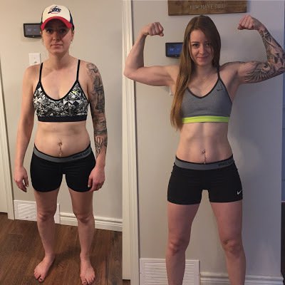 Kimberly Joy before and after